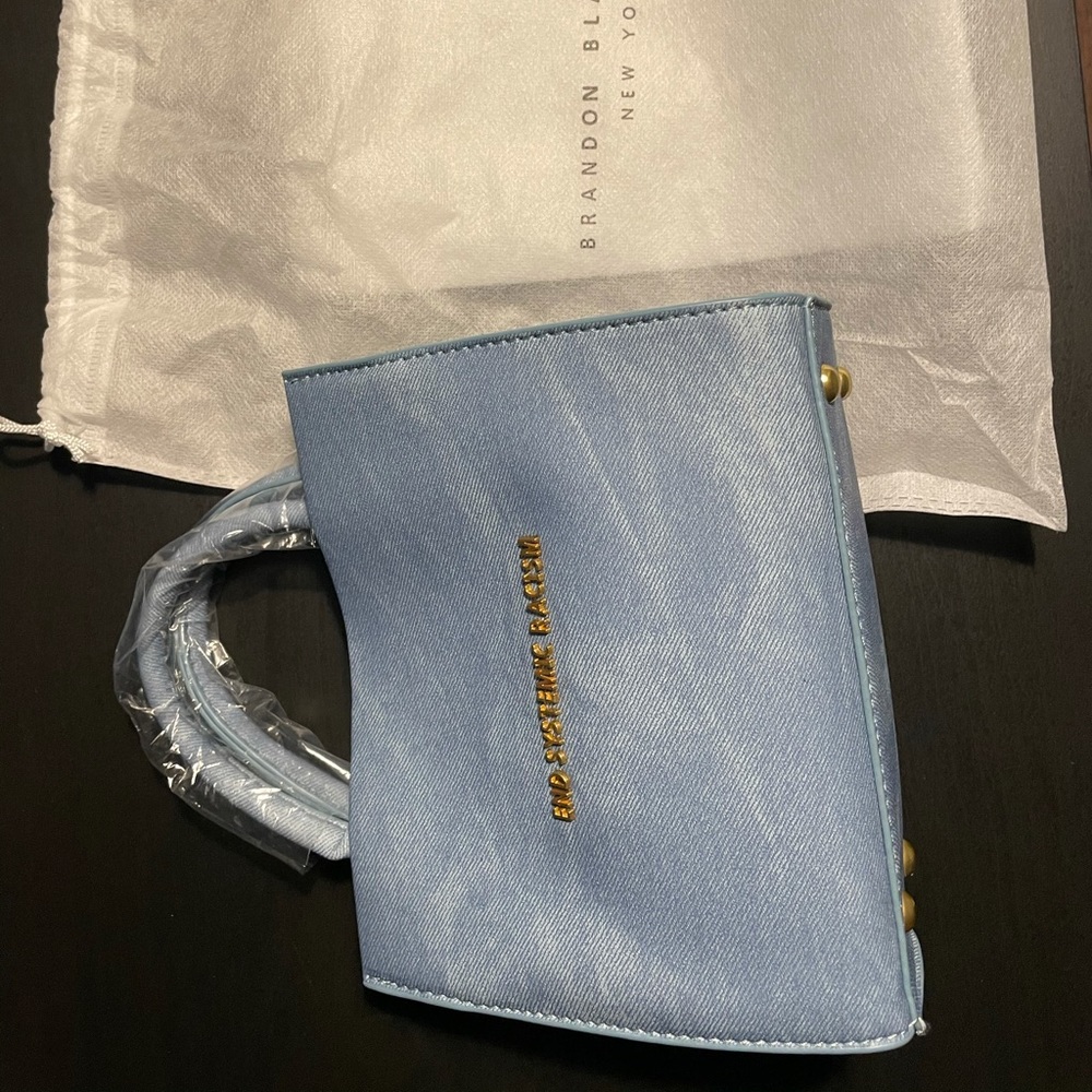 Brandon Blackwood ESR tote Denim